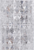 Porto Harlequinn Grey & Multi Geometric Rug