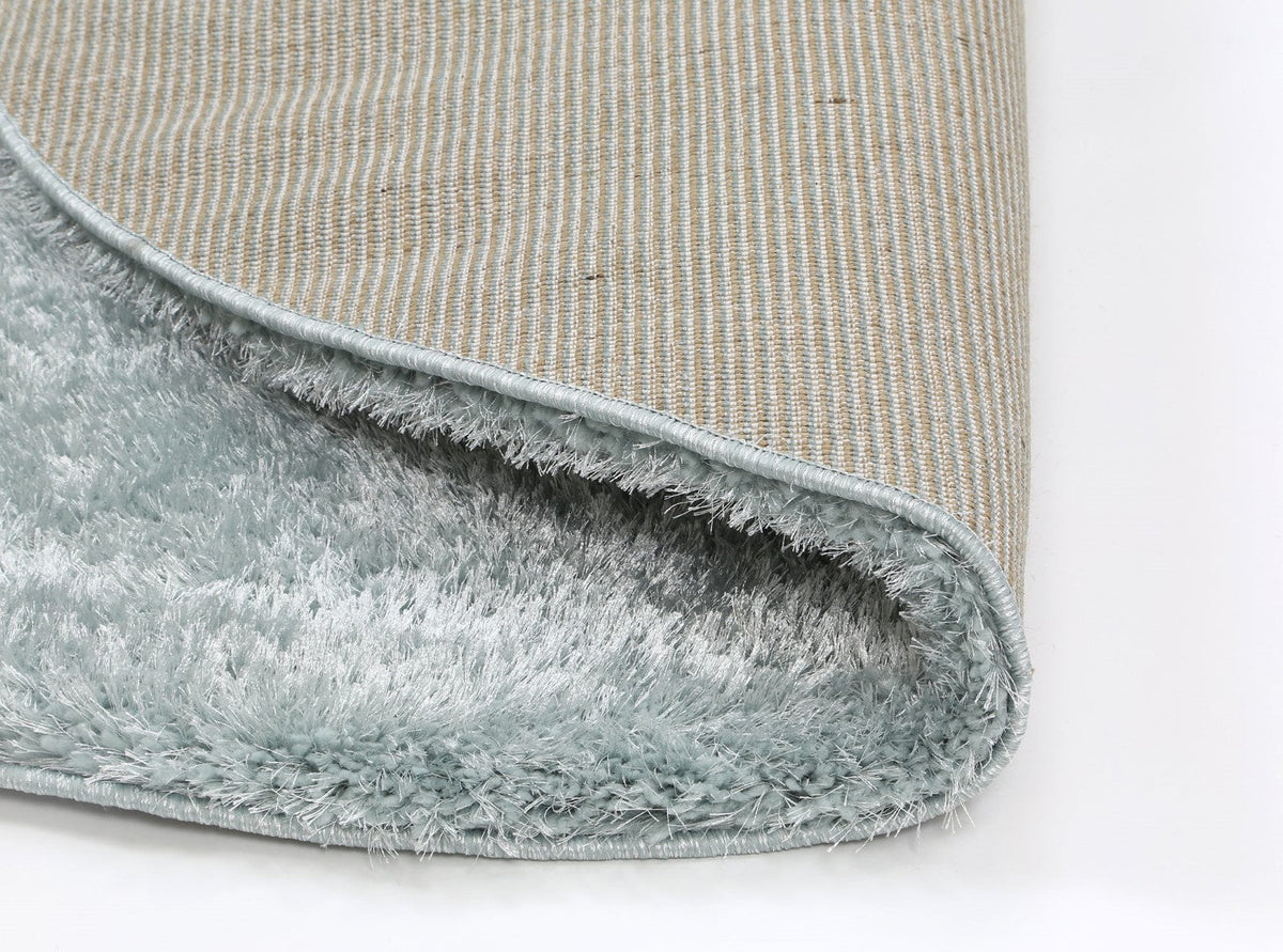 Plush Soft Shag Round Rug Teal