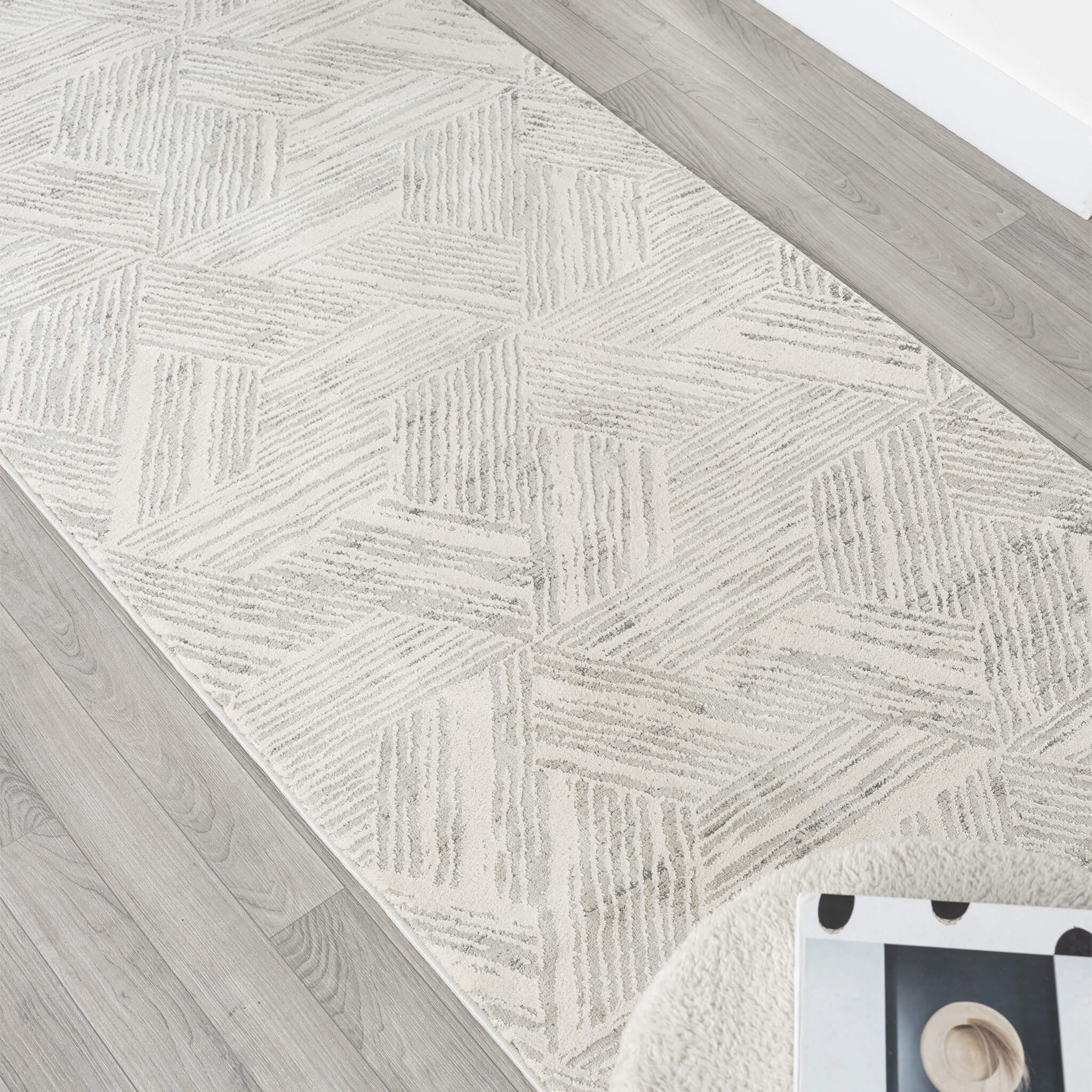 Portland 840 Lt Grey Hallway Runner