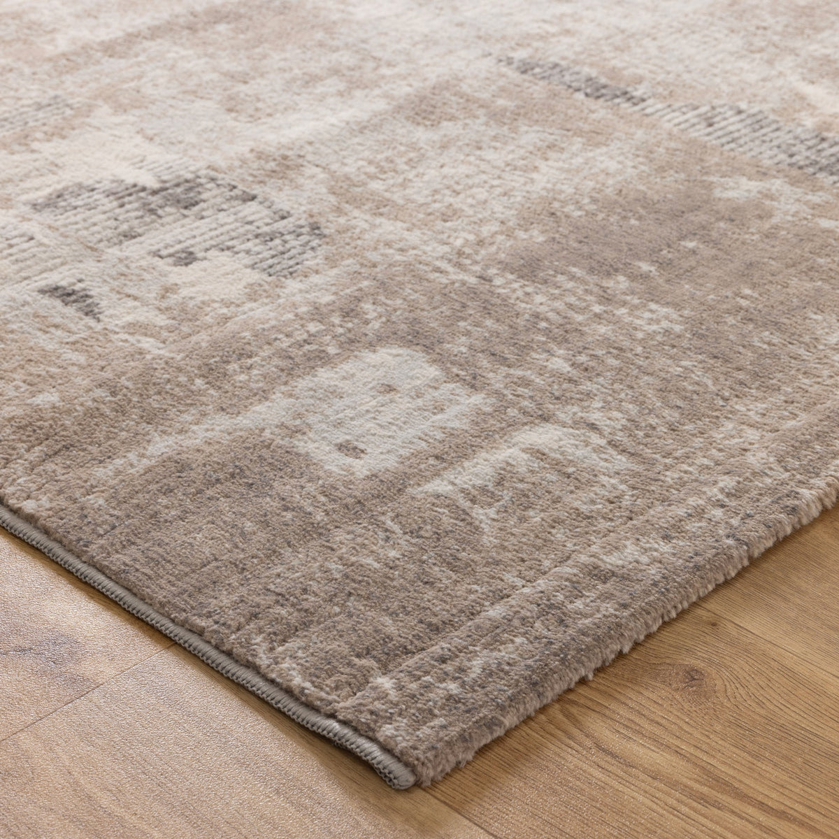 Garnet Abstract Beige Rug
