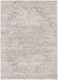 Solenne Beige & Blue Distressed Vintage Rug - S100