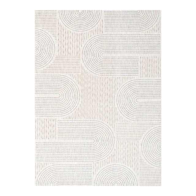 Solene Grand Neutral Arches Rug - S902