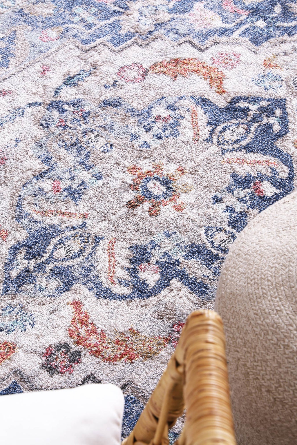 Salsa Alexander Transitional Navy Multi Rug