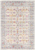 Sicily Ferla Grey & Multi Transitional Rug