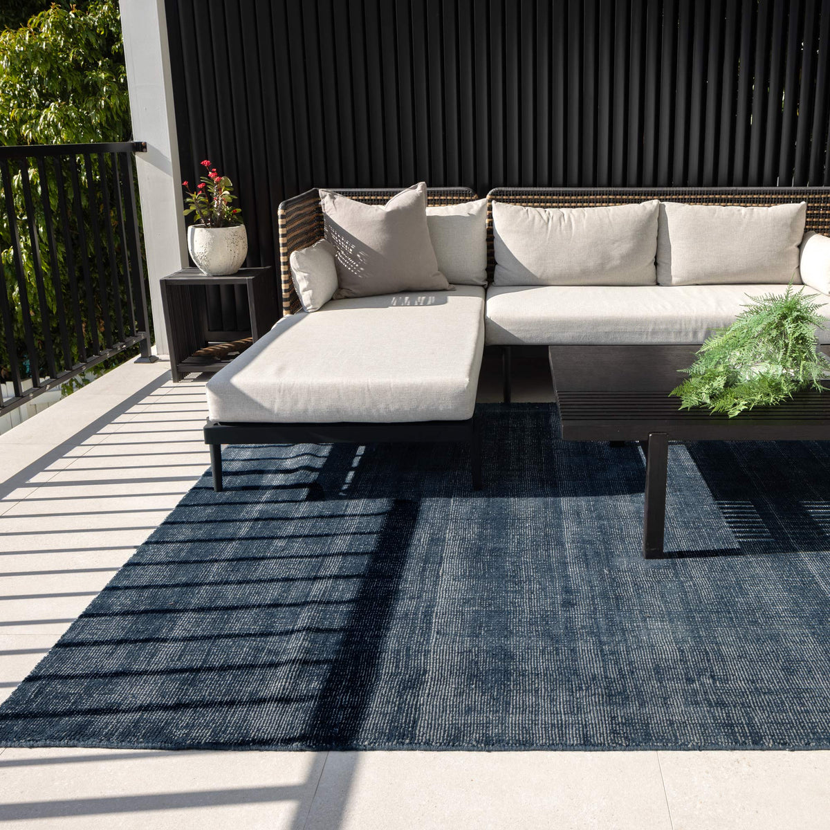 Quay Steel Indoor Outdoor Rug