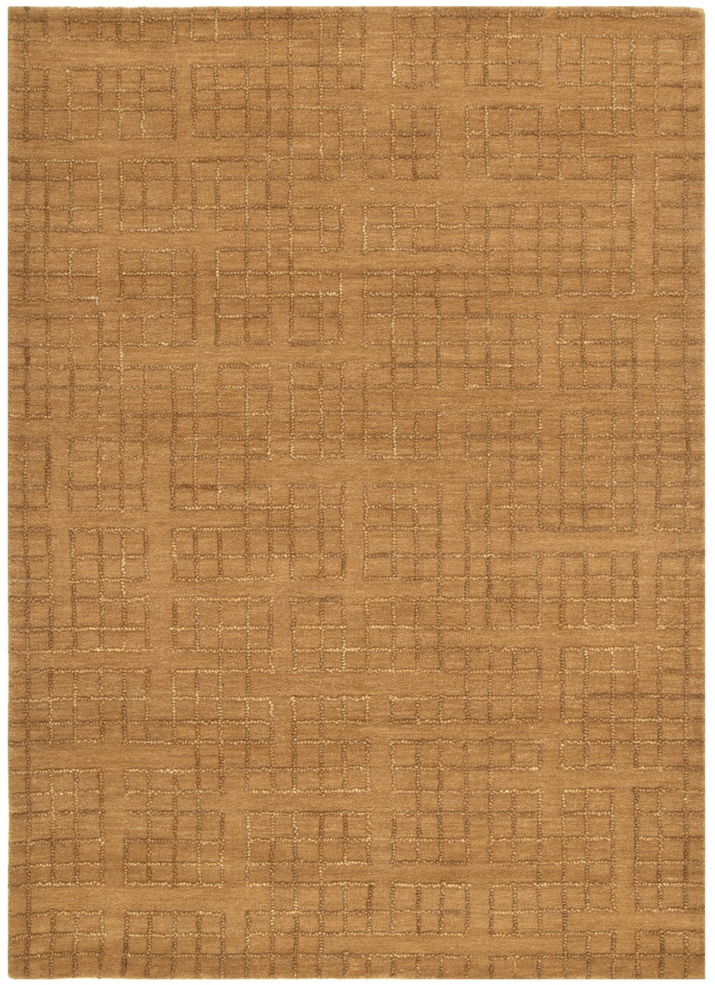 Abasco Sudan Brown Knitted Wool Rug