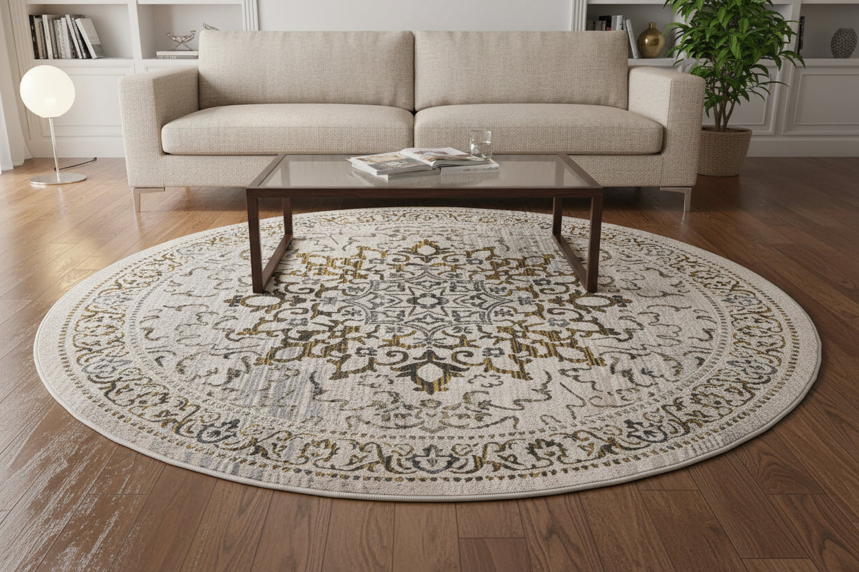 Sahara 892 Gold Round