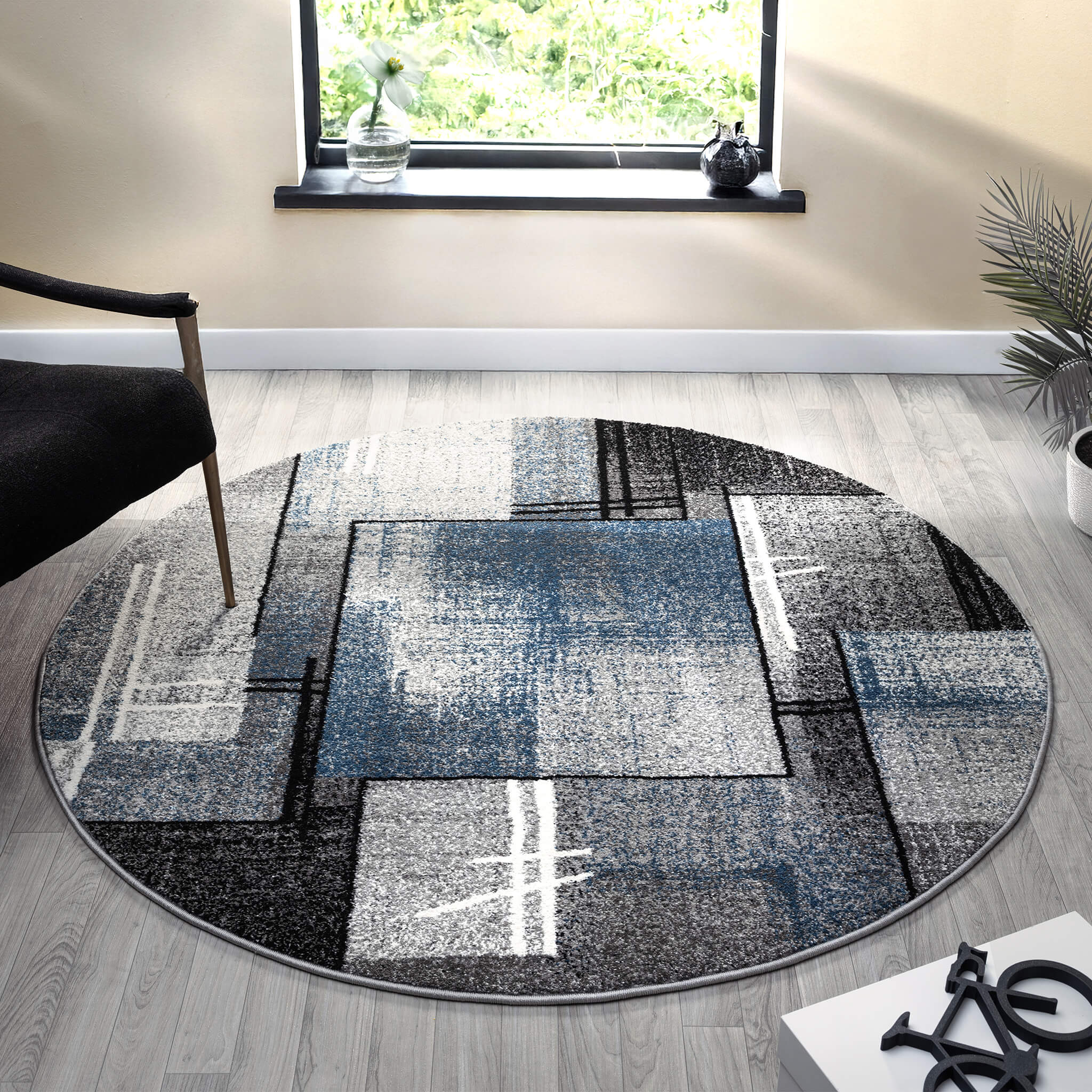 Slate 768 Blue Round