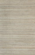 Taj Natural Basket Weave Black Jute Rug