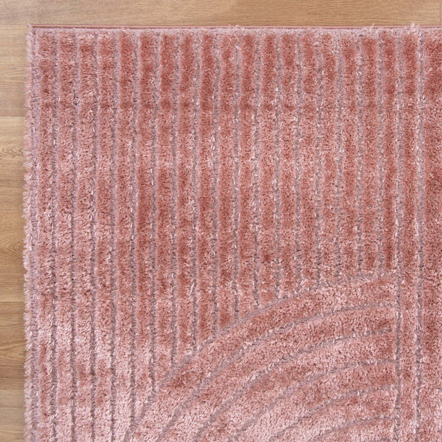 Gentle Dior Blush Shag Rug