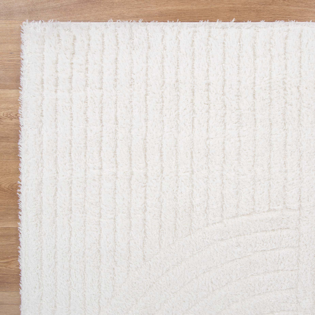 Gentle Dior Cream Shag Rug