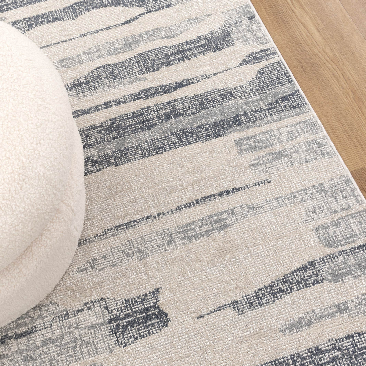 Umbria Watercolour Blue Rug - TOS3