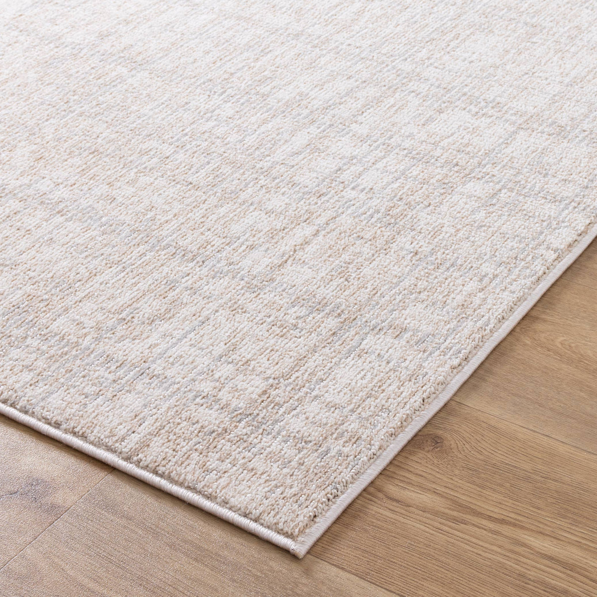 Umbria Distressed Lines Grey Beige Rug - TOS4