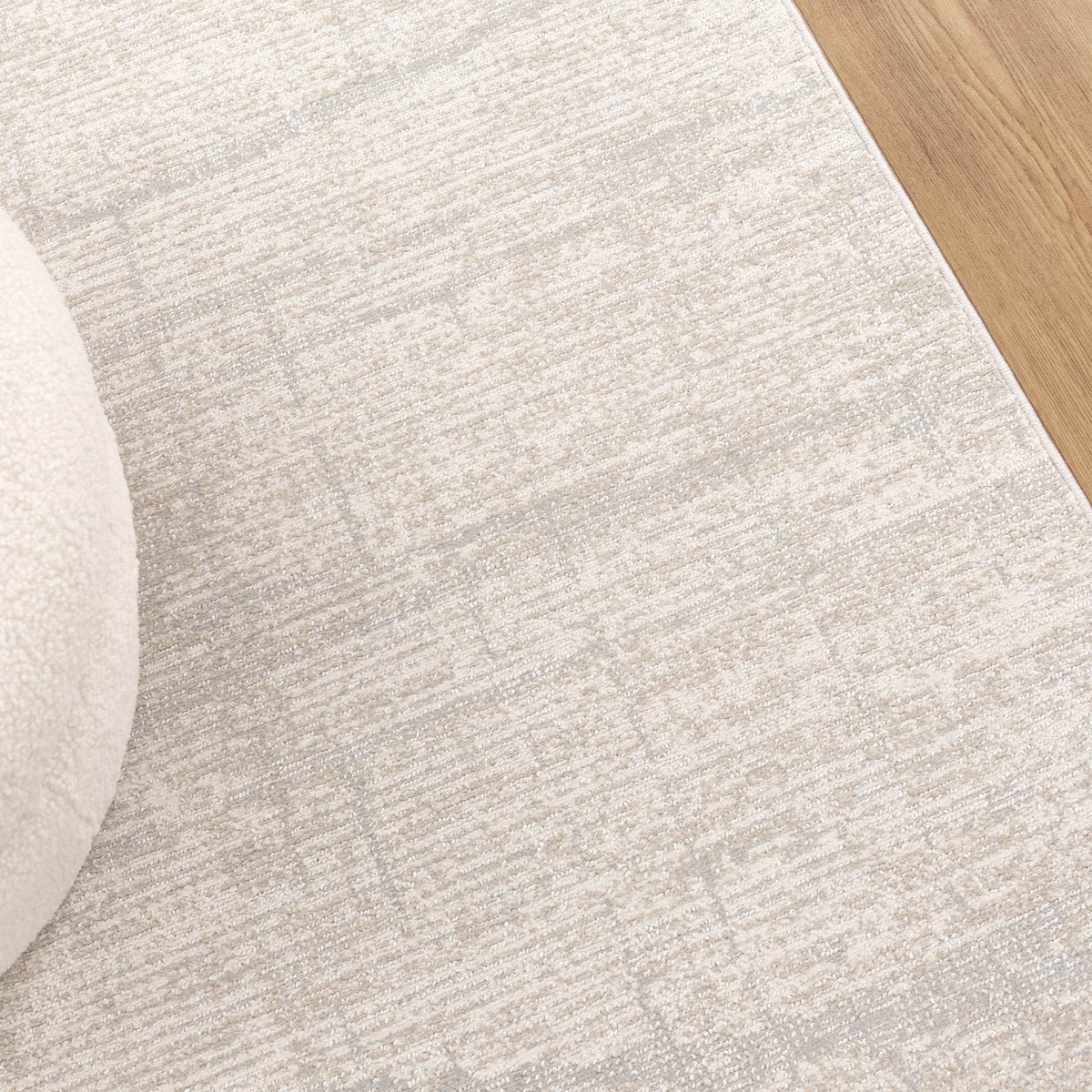 Umbria Lines Grey Beige Rug - TOS6