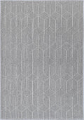 Vanuatu Totori Ash Geometric Flatweave Rug