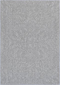 Vanuatu Nori Grey Tribal Flatweave Rug