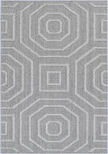 Vanuatu Suri Ash Geometric Flatweave Rug