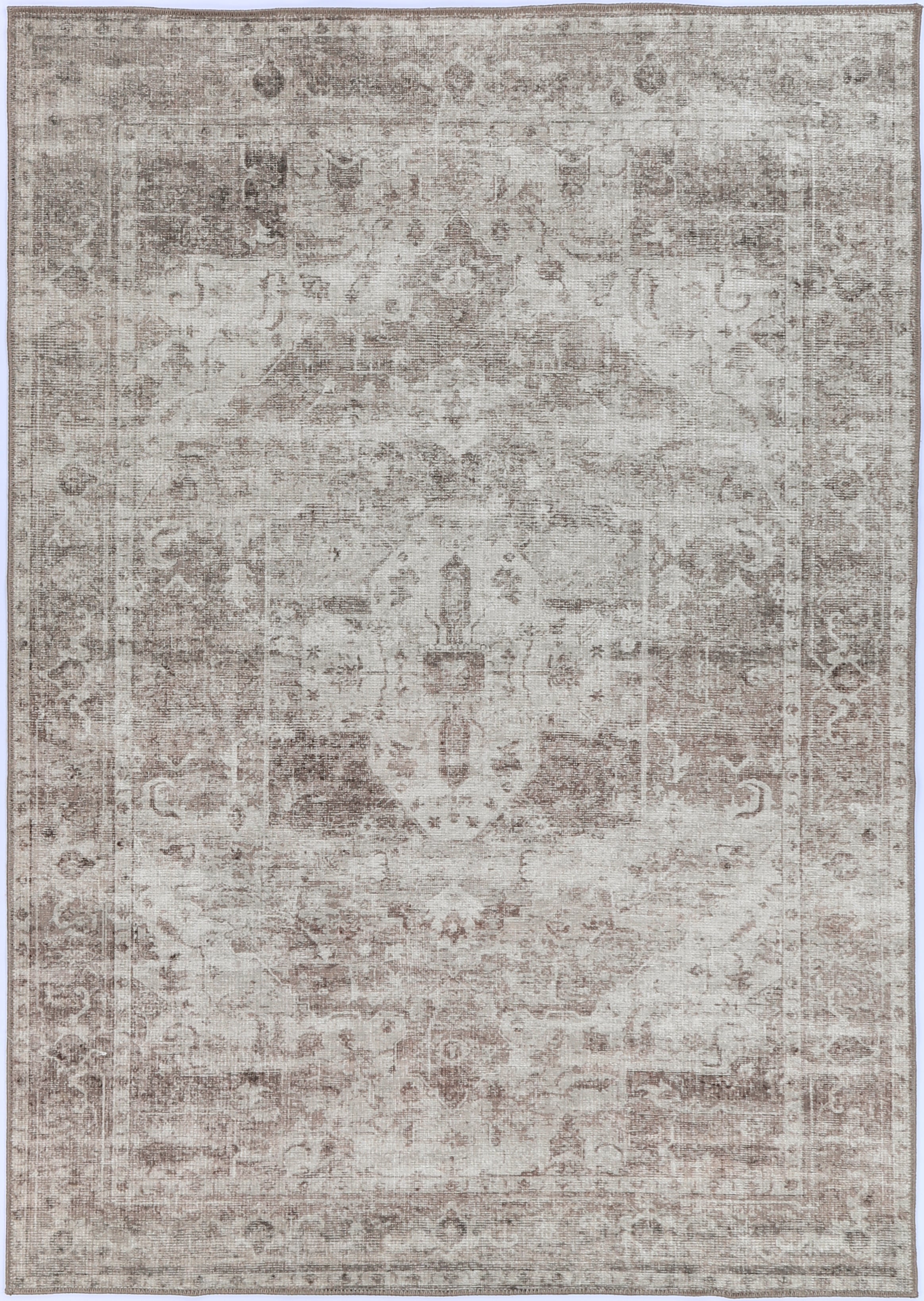 Chateau Beige Washable Rug - VITAL 0170-02