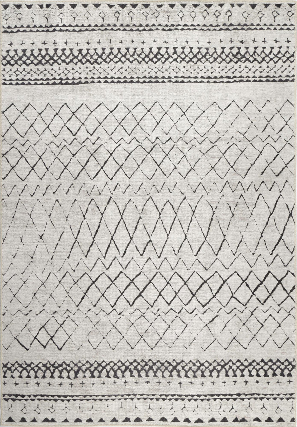 Alma Scandi Silver Rug - VITAL 2859-00