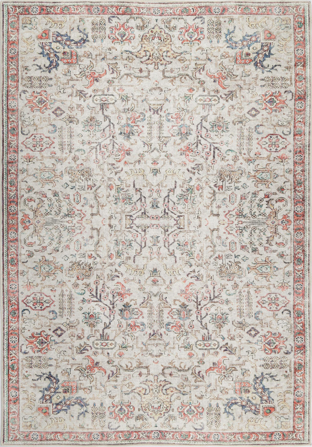 Vintage Wreath Multi Rug - VITAL 3169-02