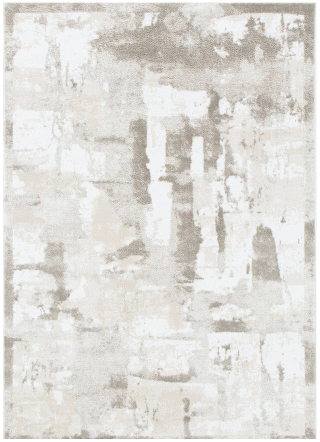 Wellesley Abstract Wash Beige Rug - W008