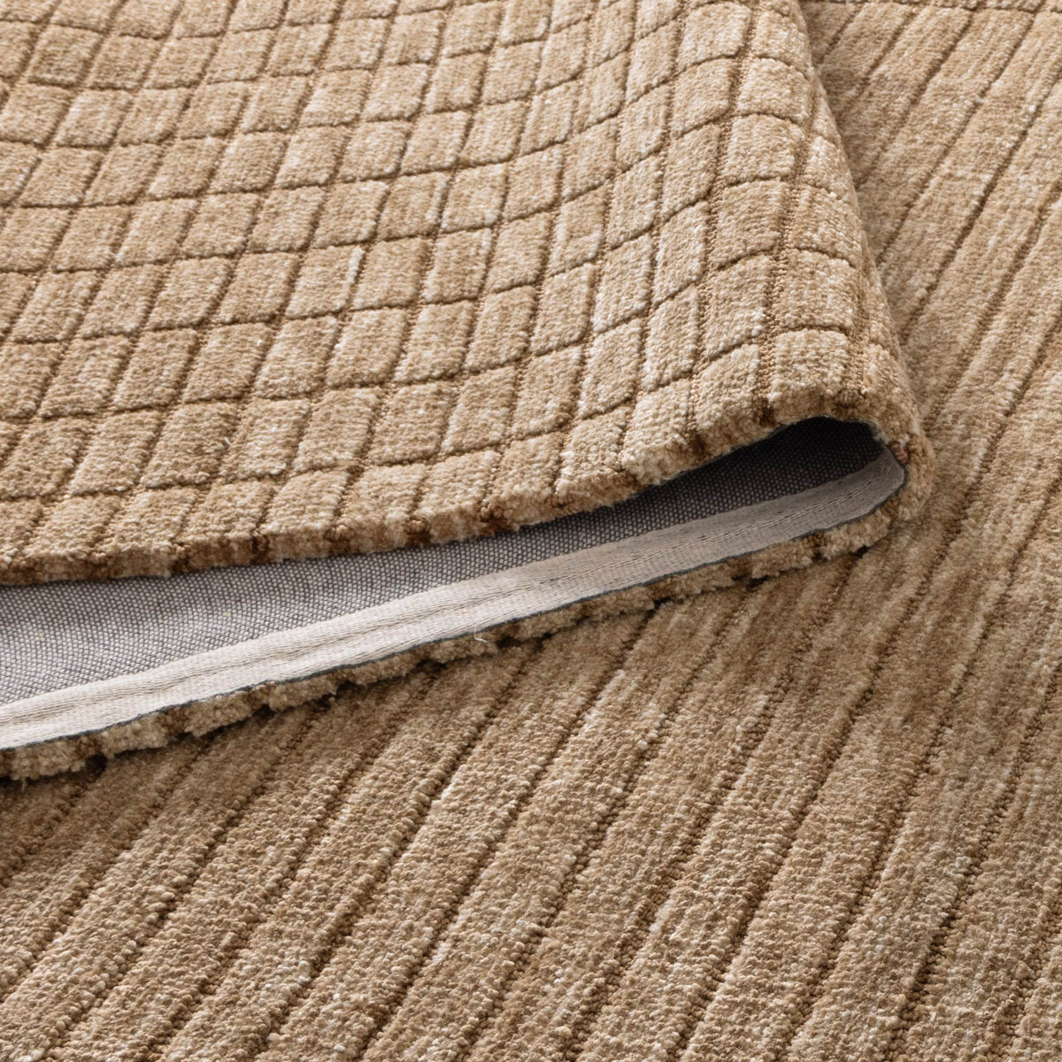 Ravine Warm Sand Carved Rug - CANYON03
