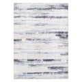 Washwell Blue Multi Abstract Machine Washable Rug - WASH006